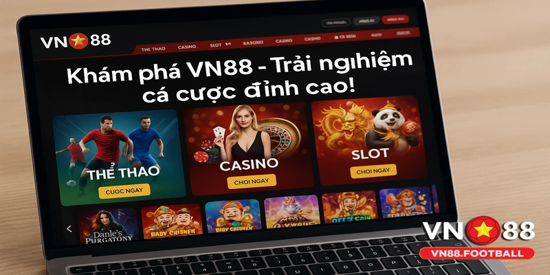 Khám phá giao diện VN88 thân thiện, hỗ trợ cá cược mượt mà trên mọi thiết bị.