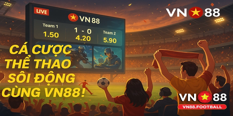 Tham gia cá cược thể thao đỉnh cao với VN88, cập nhật kèo mới nhất!